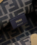 Fendi First Small 8BP129 Green braided leather bag