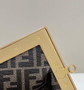 Fendi First Medium 8BP127 Dark Brown leather bag