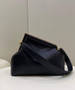 Fendi First Medium 8BP127 Black python leather bag