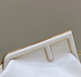 Fendi First Medium 8BP127 White leather bag