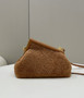 Fendi First Small 8BP129 Brown sheepskin bag