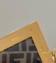 Fendi First Small 8BP129 Brown sheepskin bag