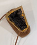 Fendi First Small 8BP129 Brown sheepskin bag