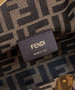 Fendi First Small 8BP129 khaki Suede bag