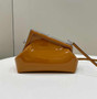 Fendi First Small 8BP129 Tan Patent Leather Bag