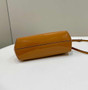 Fendi First Small 8BP129 Tan Patent Leather Bag