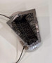 Fendi First Small 8BP129 Silver leather bag Multicolor