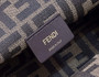 Fendi First Small 8BP129 White leather and python leather bag
