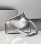 Fendi First Medium 8BP127 Silver leather bag