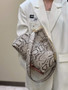 Fendi First Medium 8BP127 Gray python leather bag