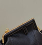 Fendi First Small 8BP129 Brown python leather bag
