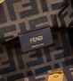 Fendi First Small 8BP129 Green leather bag