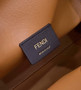Fendi First Medium 8BP127 Brown fox fur bag