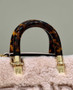 Fendi 8BS067 By The Way Mini Light pink sheepskin small Boston bag