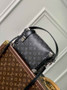 Louis Vuitton Side Trunk MM M46358 Monogram canvas black