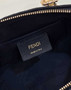 Fendi 8BS067 By The Way Mini Small Blue FF Boston bag