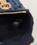Fendi 8BS067 By The Way Mini Small Blue FF Boston bag