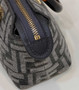 Fendi 8BS067 By The Way Mini Small Black FF Boston bag