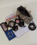 Fendi 8BS067 By The Way Mini Small gray FF Boston bag