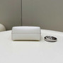 Fendi 8BS067 By The Way Mini Small white leather and elaphe Boston bag