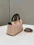 Fendi 8BS067 By The Way Mini Small light pink leather Boston bag