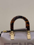 Fendi 8BS067 By The Way Mini Small dove gray leather Boston bag