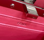 Fendi 8BN335 Peekaboo ISeeU Petite Padded Nappa Leather Bag Plum