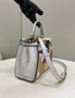 Fendi Peekaboo Mini Selleria Bag 8BN244 White