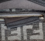 Fendi 8BN244 Peekaboo Mini Dark Gray leather bag 2125CS