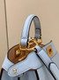 Fendi 8BN327 Peekaboo Iseeu Small Bag Blue
