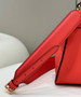 Fendi 8BN244 Peekaboo Mini Red leather bag 2125CS