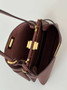 Fendi Peekaboo Soft Small Leather Wine Red 8BN365