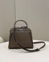 Fendi Peekaboo Mini Selleria Bag 8BN244 Gray