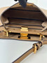 Fendi Peekaboo Soft Small Leather Apricot 8BN365
