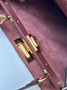 Fendi Peekaboo Soft Medium Brown Leather Bag 8BN353