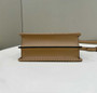 Fendi 8BN327 Peekaboo ISeeU Petite Small Bag Brown Camellia leather