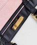 Fendi 8BH374 X-Tote Pink canvas shopper with FF embroidery