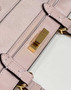 Fendi 8BH374 X-Tote Pink canvas bag with FF embroidery