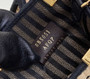 Fendi Mini Sunshine Shopper Black Natural straw mini-bag 8BS051