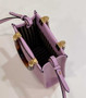 Fendi Mini Sunshine Shopper purple leather mini-bag 8BS051