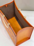 Fendi Sunshine Large Bag Yellow Leather Shopper 8BH372