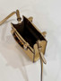 Fendi Mini Sunshine Shopper Gold leather mini-bag 8BS051