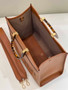 Fendi Sunshine Medium Brown leather shopper 8BH386
