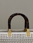 Fendi 8BH386 Sunshine Medium Two-toned perforated leather shopper