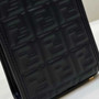 Fendi Mini Sunshine Shopper 8BS051 Black leather mini-bag with FF motif