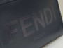 Fendi Sunshine Medium Black leather shopper 8BH386