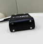 Fendi Mini Sunshine Shopper leather black mini-bag 8BS051