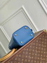 Louis Vuitton Low Key All In BB, M27370 Prussian Blue Calf leather