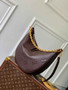 Louis Vuitton Loop Hobo Bag M14042 Coffee Monogram Leather
