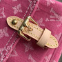 Louis Vuitton Pochette Accessoire Cargo Bag M27602 Plum Denim